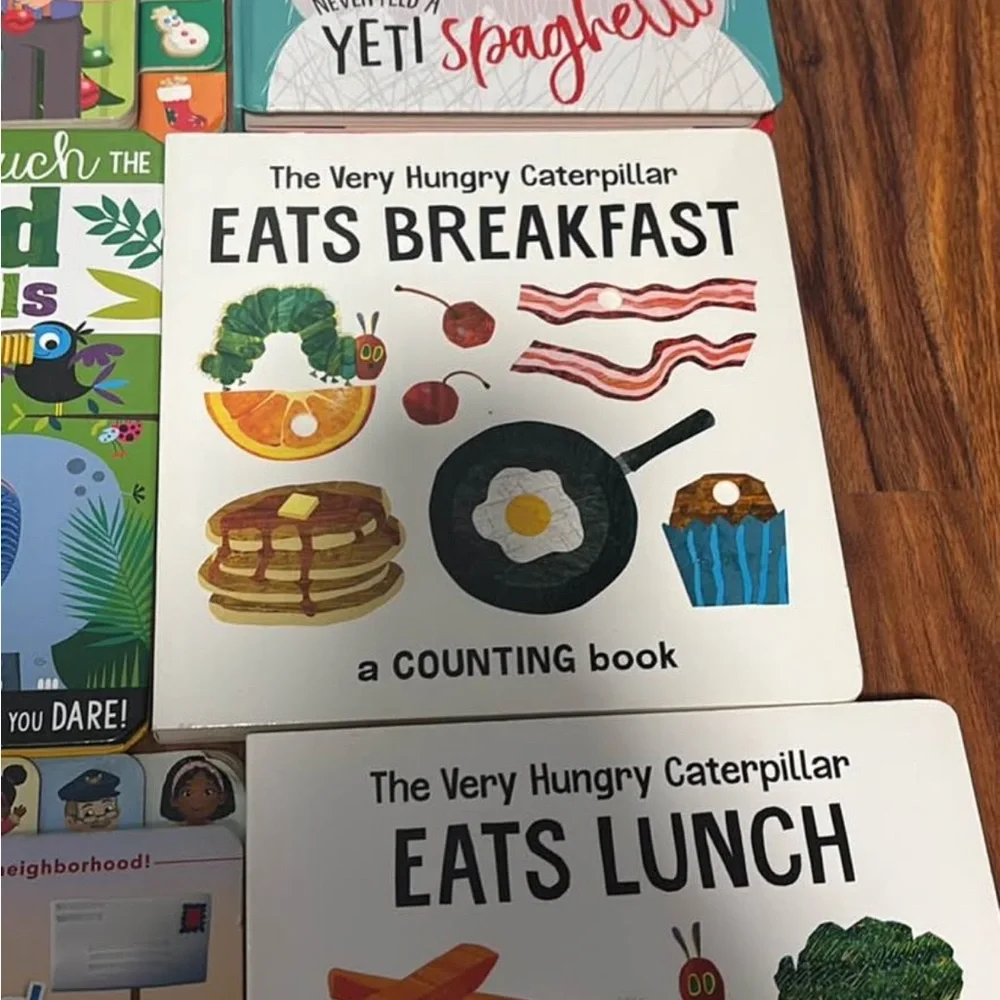 10-book bundle Children's boardBook Collection touch and feel activity book